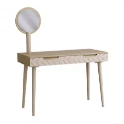 Туалетный столик Сканди (З) Жемчужно-белый