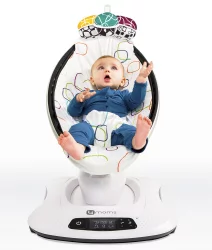 Детское кресло 4Moms Mamaroo 4.0 Графитовый меш