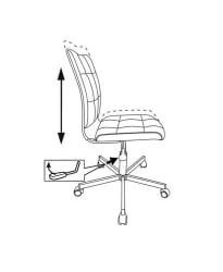 Кресло для оператора Бюрократ CH-330M/GREY