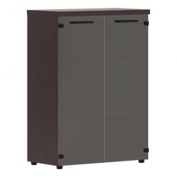 Шкаф со стеклянными дверьми и топом Torr LUX TMC 85.2 Венге Магия