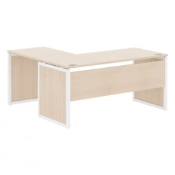 Угловой компьютерный стол XTEN-QP XQPCT 1615 R Бук Тиара Белый