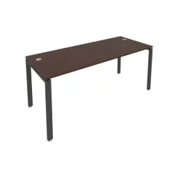 Стол письменный МЕТАЛ СЙСТЕМ Б.СП-5 Венге/Антрацит / METAL SYSTEM