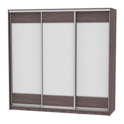 Шкаф-купе B-220х235х60-3(ЯАТ-D8D8D8)