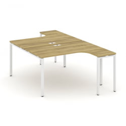 Рабочая станция CONCEPT CN.DSA-001 Дуб Винченцо Белый