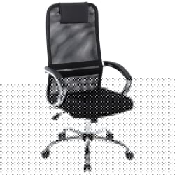 Кресло руководителя CHAIRMAN CХ612 Черный пластик (блаcк) Черный / CH612 (black)