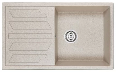 Кухонная мойка GRANULA 8601 Пирит