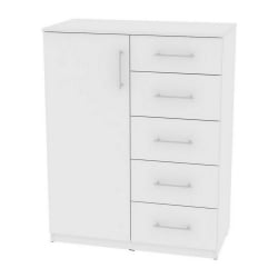 Комод Калисто(K36)1147х902х468ручкарейлинг160мм(Белый)