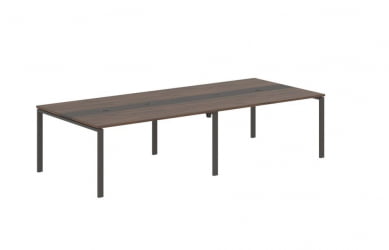 Переговорный стол ЕДИС ЕУCТ 3114 Дуб Денвер темный Мокко / EDIS EUCT