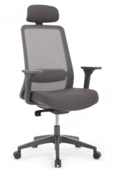 Кресло Ворк В-218C ГРЕИ Серый / Work W-218C GREY