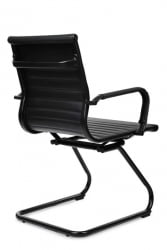 Кресло Хуго РCХ 6002-3СЕБ Черный/Металл Черный / Hugo RCH 6002-3SEB