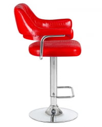 Стул барный DOBRIN CHARLY (красный крокодил) 2 шт