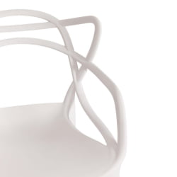 Стул Кат Чаир (мод. 028) пластик, 53 кс 59 кс 82,5 см, белый (Вхите C0057) / Cat Chair (mod. x x (White C0057)