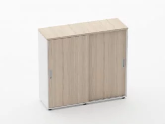 Тумба-купе высокая для рабочего модуля Deka 9.03.125 Туя/Белый