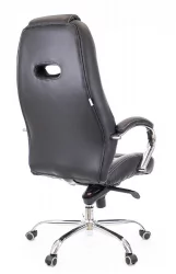 Кресло руководителя Дрифт М экокожа Черный / Drift M