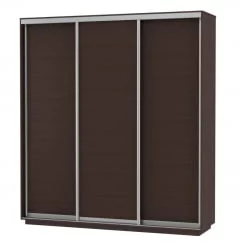 Шкаф-купе трехдверный Экспресс Трио Элемент 1800х2200h Дуб венге