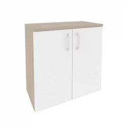 Шкаф низкий широкий (2 низких фасада ЛДСП) ONIX O.ST-3.1 Дуб Аттик/Белый