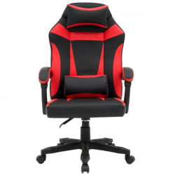 Кресло компьютерное CROMEX (КРОМЕКС) Start GM-105 экокожа черное/красное