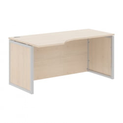Стол письменный левый КСТЕН-КП КСКПCЕТ 169Х Л Бук Тиара Серый / XTEN-QP XQPCET 169H L