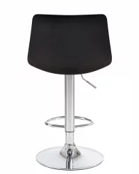 Стул барный DOBRIN TAILOR Черный велюр MJ9-101