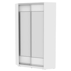 Шкаф-купе Белла(H9)2300х1153х1153(Белый-D8D8)