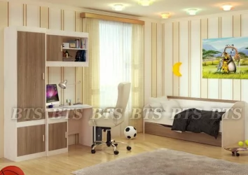 Двухъярусная кровать для детей Паскаль 01