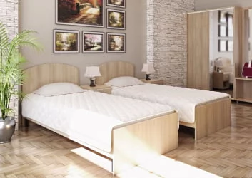 Комплект гостиничной мебели LIGHT 02 Акация Лорка