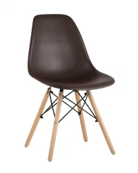 Стул Еамес ДСВ 4 шт. Коричневый / Eames DSW