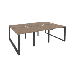 Рабочая станция на О-образном м/к ONIX O.MO-D.RS-6.0.8 Дуб Аризона/Антрацит