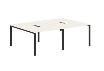 Бенч-система 4-местная ЕДИС ЕУВСТ 2316 Ясень Траун Мокко / EDIS EUWST