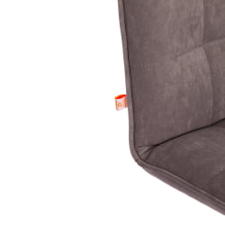 Кресло ZERO велюр Clermon, св. -серый, 60