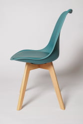 Мягкий стул Eames SC-034 Морская волна