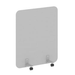 Перегородка на металлических опорах, на роликах R-line  DP.R-100-120 Серый