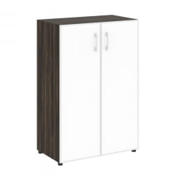 Шкаф Ялта ЛТ.СТ-2.4 Р вхите Дуб Мали/Стекло Вхите 800*450*1195 / LT.ST-2.4 R white White