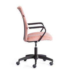 Компьютерное кресло STAFF флок/ткань, розовый/серый, 137/W-12