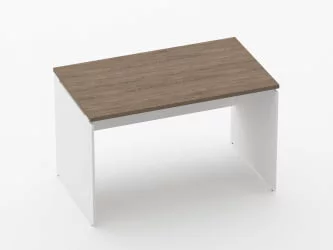 Стол прямой Deka ЛДСП каркас 75.07.12 Дуб Верцаска/Белый
