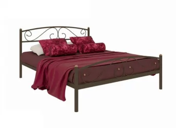 Кровать Вероника Plus 1400х1900 Коричневая