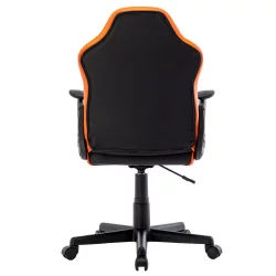Кресло компьютерное BRABIX Shark GM-203 экокожа Черный-оранжевый