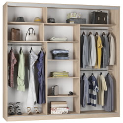 Шкаф-купе Б-230х235х60-3(ЯШС-Д9Д9Д9) / B-230х235х60-3(ЯШС-D9D9D9)