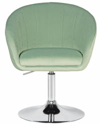 Кресло дизайнерское ДОБРИН ЕДИСОН (мятный велюр (1922-8)) / DOBRIN EDISON