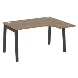 Стол эргономичный правый ONIX WOOD OW.SA-3(R) Дуб Аризона/Темный