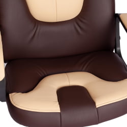 Кресло NEO 2 (22) экокожа Коричневый/бежевый 36-36/36-34