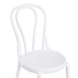 Кухонный стул THONET (mod. PL62) пластик, 42 x 52 x 89 см, White (Белый) 01