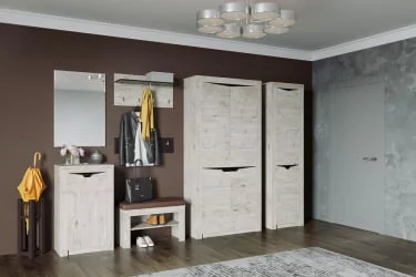 Комплект мебели для прихожей Соренто №3 Дуб бонифаций