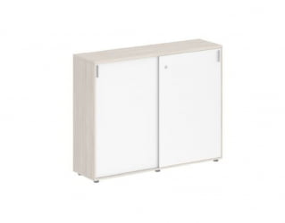 Шкаф-купе средний с замком Sigma SG.712.OL.WH Дуб светлый Белый