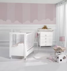 Комод в детскую Micuna Dolce Luce пеленальный B-1673 white