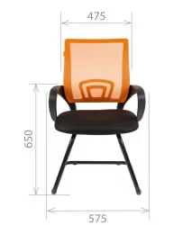 Офисное кресло Chairman 696 V Сетка TW-69 Красный