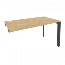 Стол-приставка на П-образном м/к к опорным элементам ONIX O.MP-SPR-3.7 Тиквуд Светлый/Антрацит