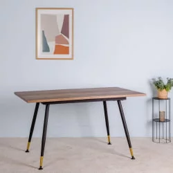 Стол раздвижной Месси 120-160 Галифакс Табак