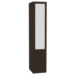 Шкаф распашный Риал(H12_M)230х45х45PUSHtoOPEN(Венге)