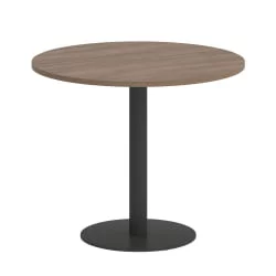 Стол журнальный круглый HOME OFFICE VR.SP-5-90.1 Дуб Аризона/Антрацит металл